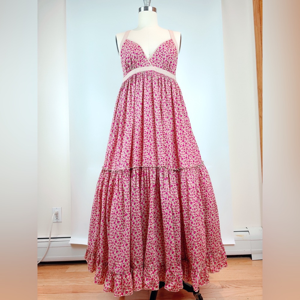 Moda International Flower prints Summer Beach Dress XL